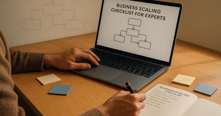 Business Scaling Checklist for Experts